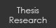 Thesis Research